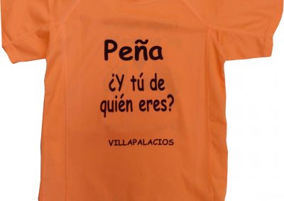 Estampación de camisetas para peñas