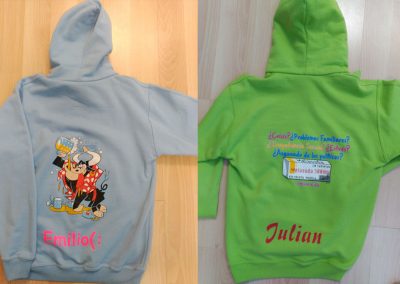 Camisetas. Textil. Serigrafia. Indgraflex. Imprenta digital.